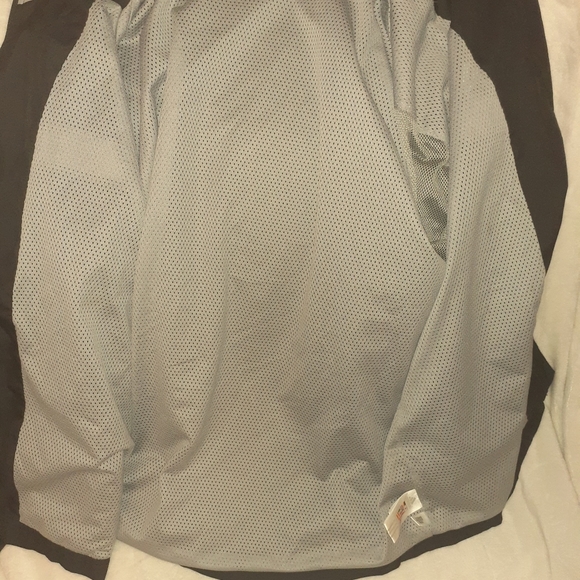 Mens Adidas Windbreaker Jacket Nylon Black Gray Size  M - Picture 8 of 8